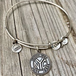 Retired Alex & Ani NYC Good for One Token Bracelet